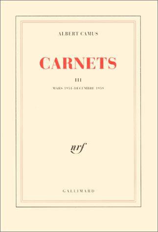 Carnets III