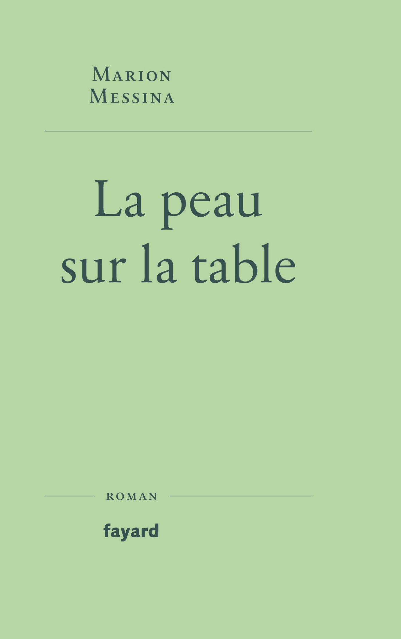 La peau sur la table
