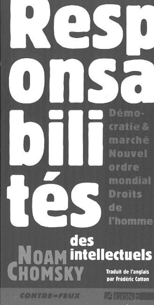 Responsabilités des intellectuels