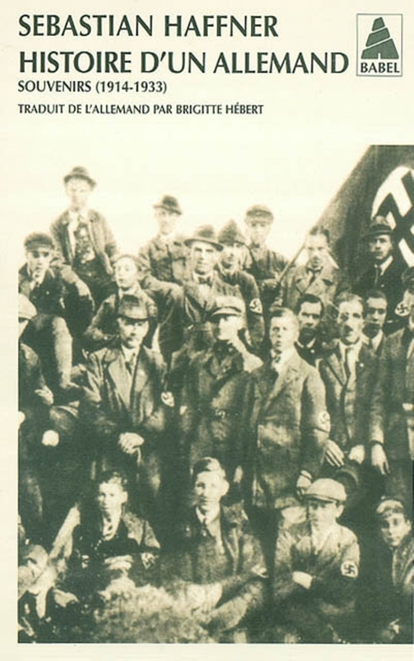 Histoire d'un Allemand : Souvenirs 1914-1933